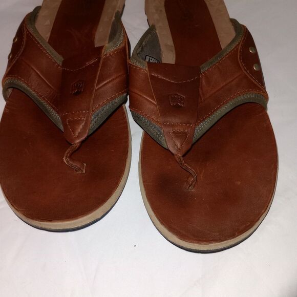 DANNER LOST COAST Leather Sandals US Men's 11 US 45 EU Barley - Picture 5 of 10